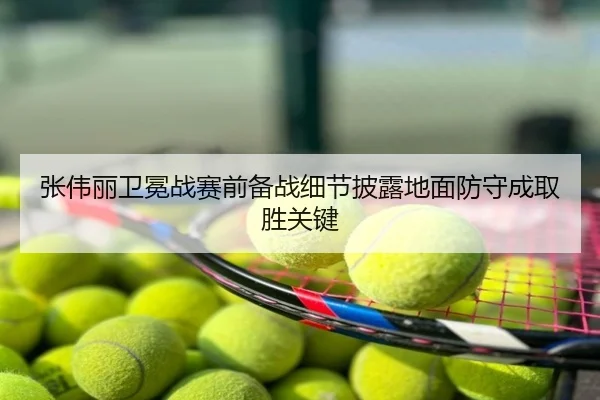 张伟丽卫冕战赛前备战细节披露地面防守成取胜关键